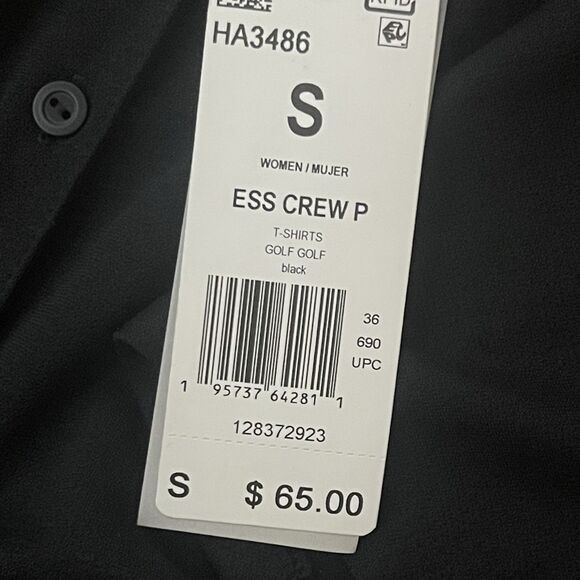 adidas Black Short Sleeve Tee - Picture 6 of 10